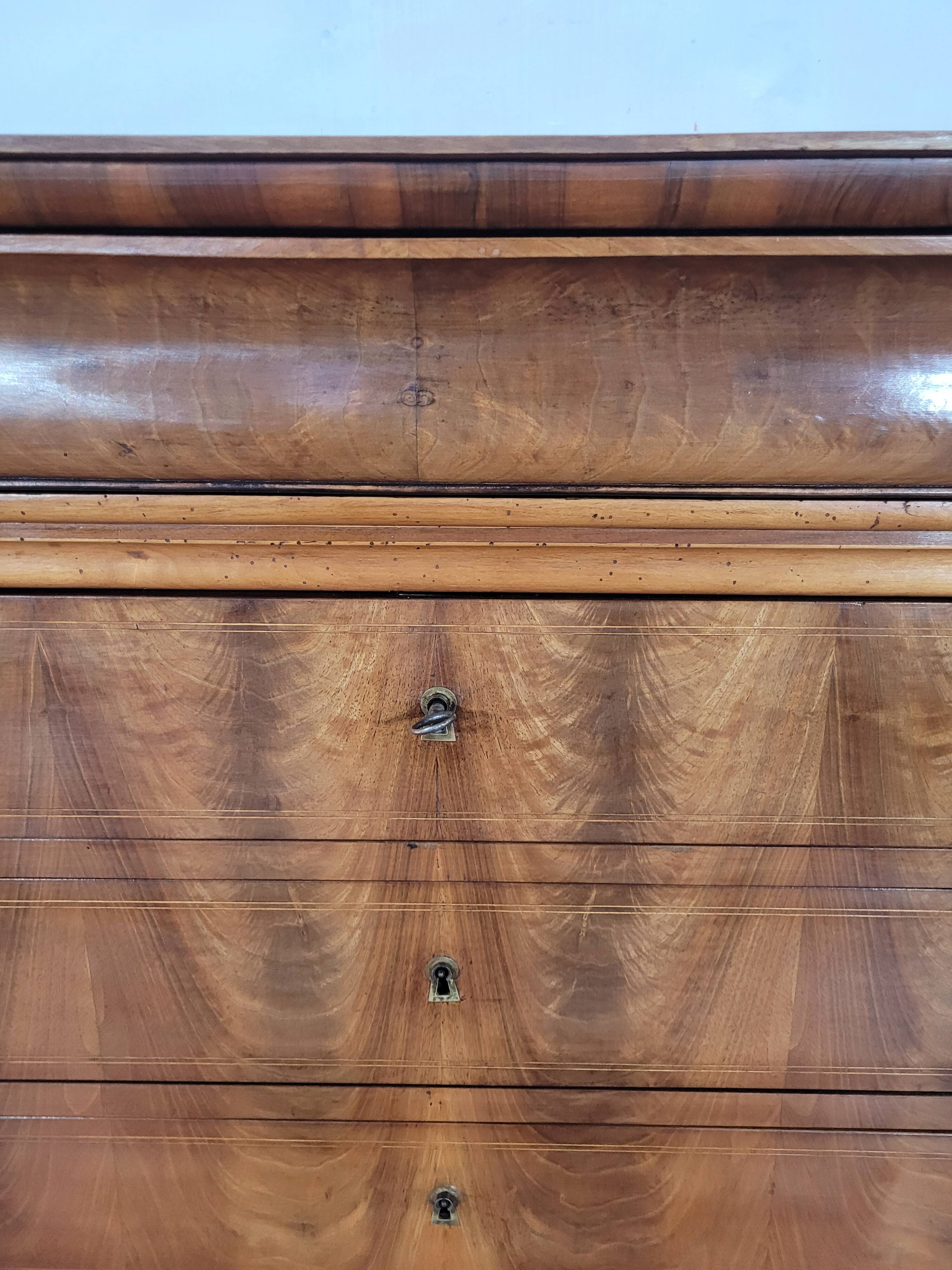 Small Louis Philippe chest of drawers