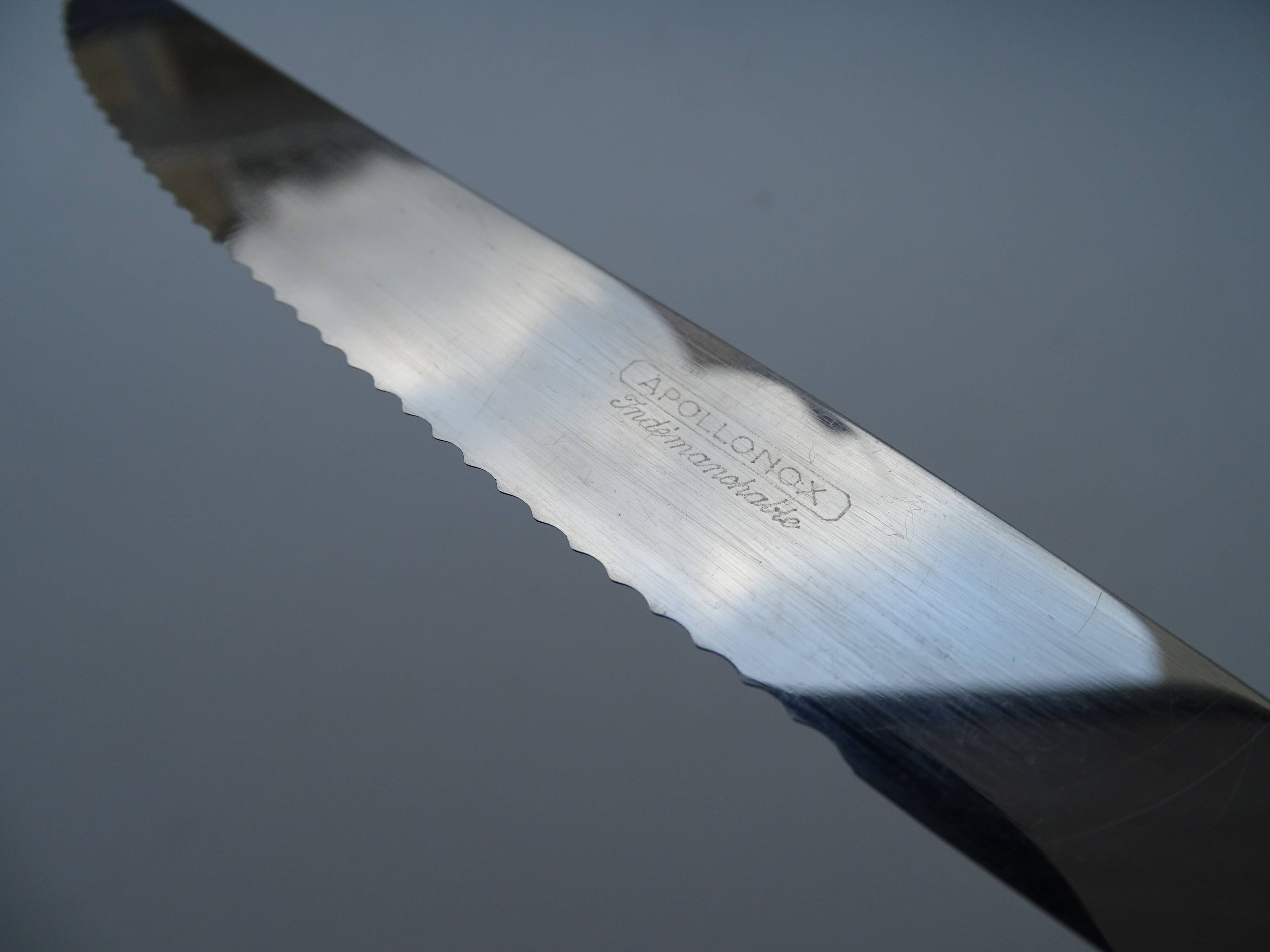 12 vintage Apollonox knob knobs bakelite handles in case