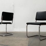 German cantilever chair Mi-century S32 by Marcel Breuer & Mart Stam for Thonet, 1970s