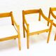 4 dining chairs "Carimate" by Vico Magistretti for Cassina,