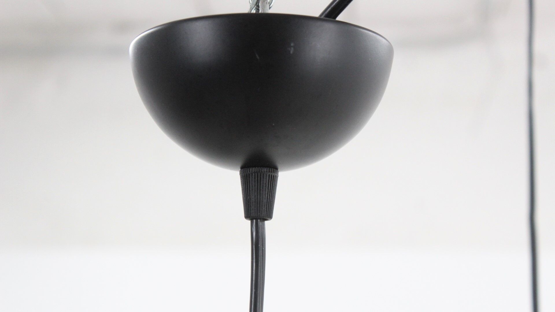 Set of 2 vintage hanging lamps Martinelli 1970s