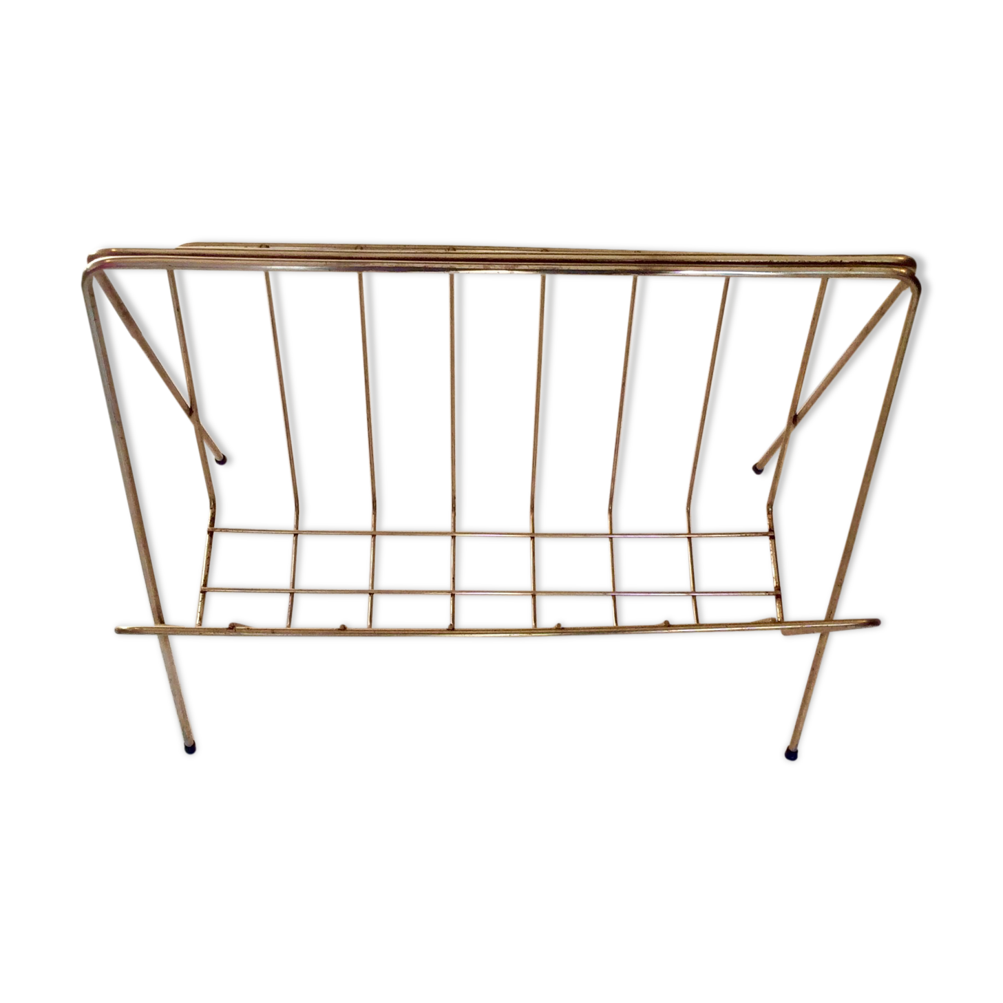 Vintage magazine holder 70s