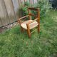 Fauteuil en bois enfant