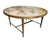 Italian marble painted with pistols and daggers from the NATO