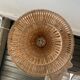 Suspension ou luminaire en rotin en forme de lanterne asiatique