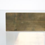Mail Holder in Golden Brass circa 1970