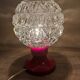 Lamp night light foot tulip design italy vintage space age