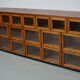 Vintage oak haberdashery cabinet / display cabinet, Netherlands, 1950s