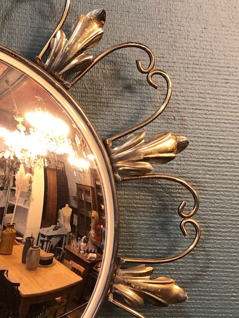Vintage witch mirror
