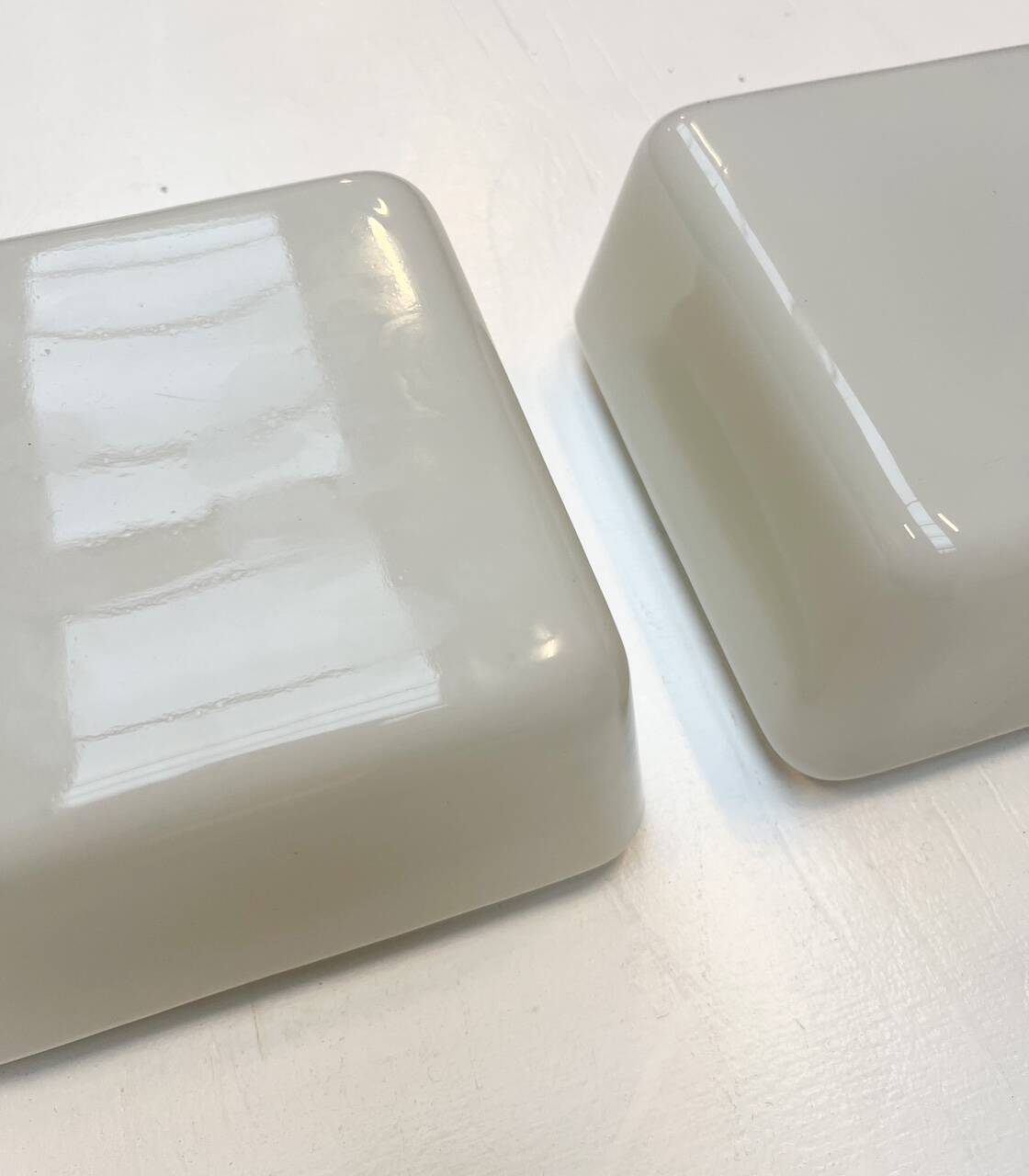 Set of glass wall lamps by WILA, 1940s