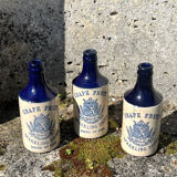 French stoneware grapefruit sparkling drink bottles