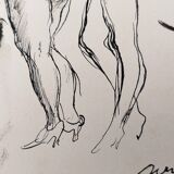 Indian ink by Jean Launois Decoration