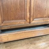 Armoire de chambre à coucher en chêne massif