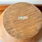 Vintage Wooden Teak Fruit Bowl