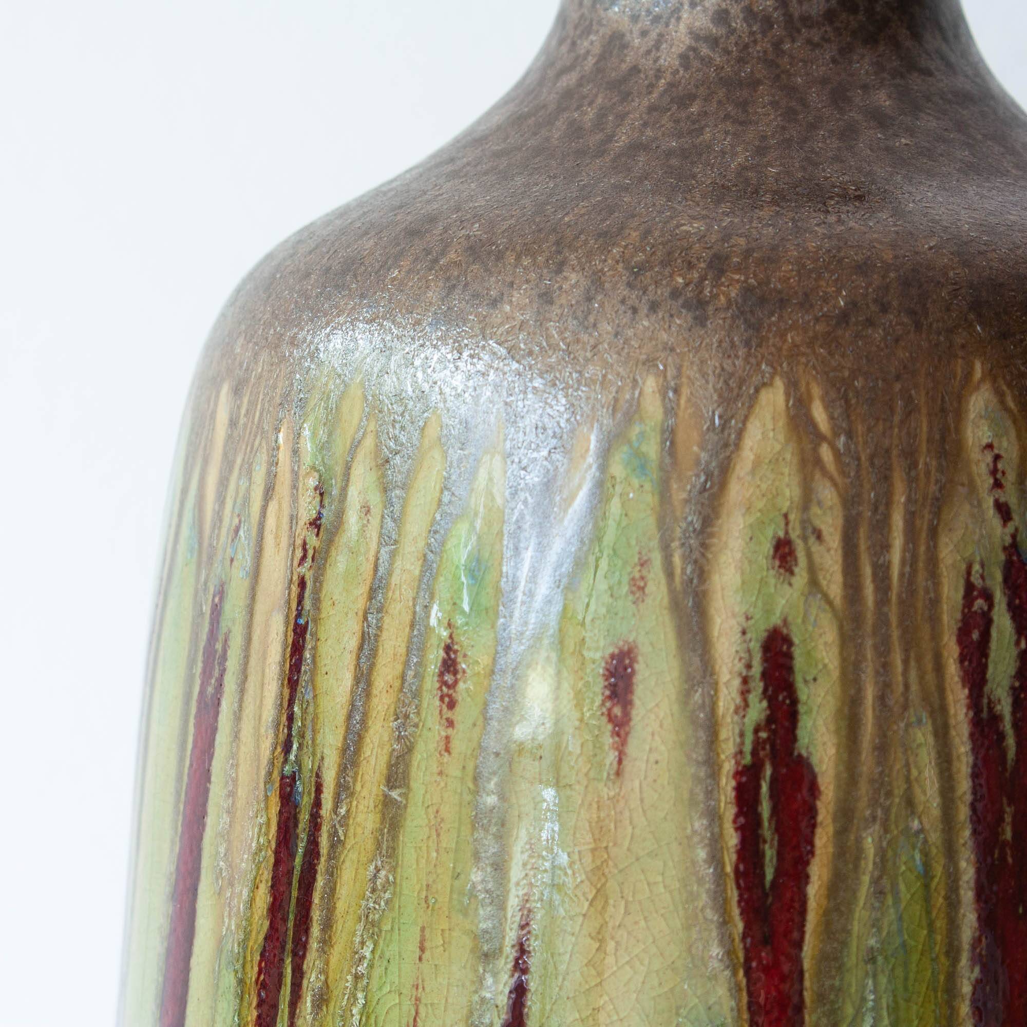 Vintage Lava Ceramic Vase, 1970's