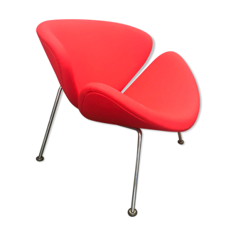 Fauteuil orange slice Pierre Paulin
