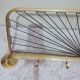Gold aluminum and and pvc ropes wall coat rack