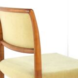 Set of 4 Niels O Möller model 80 chairs vintage danish design