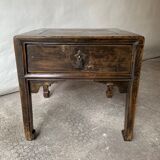 Pair of Chinese bedside tables
