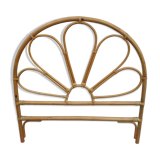 Vintage 60s rattan headboard