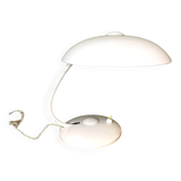Original Bauhaus white desk lamp by Helo Leuchten
