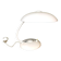 Original Bauhaus white desk lamp by Helo Leuchten