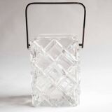 Glass ice bucket