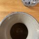 Lot deux petits vases gres d'alsace betschdorf schmitter décor floral