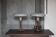 Pair of tripod lamps, 1950s design, bedside lamp, decor.