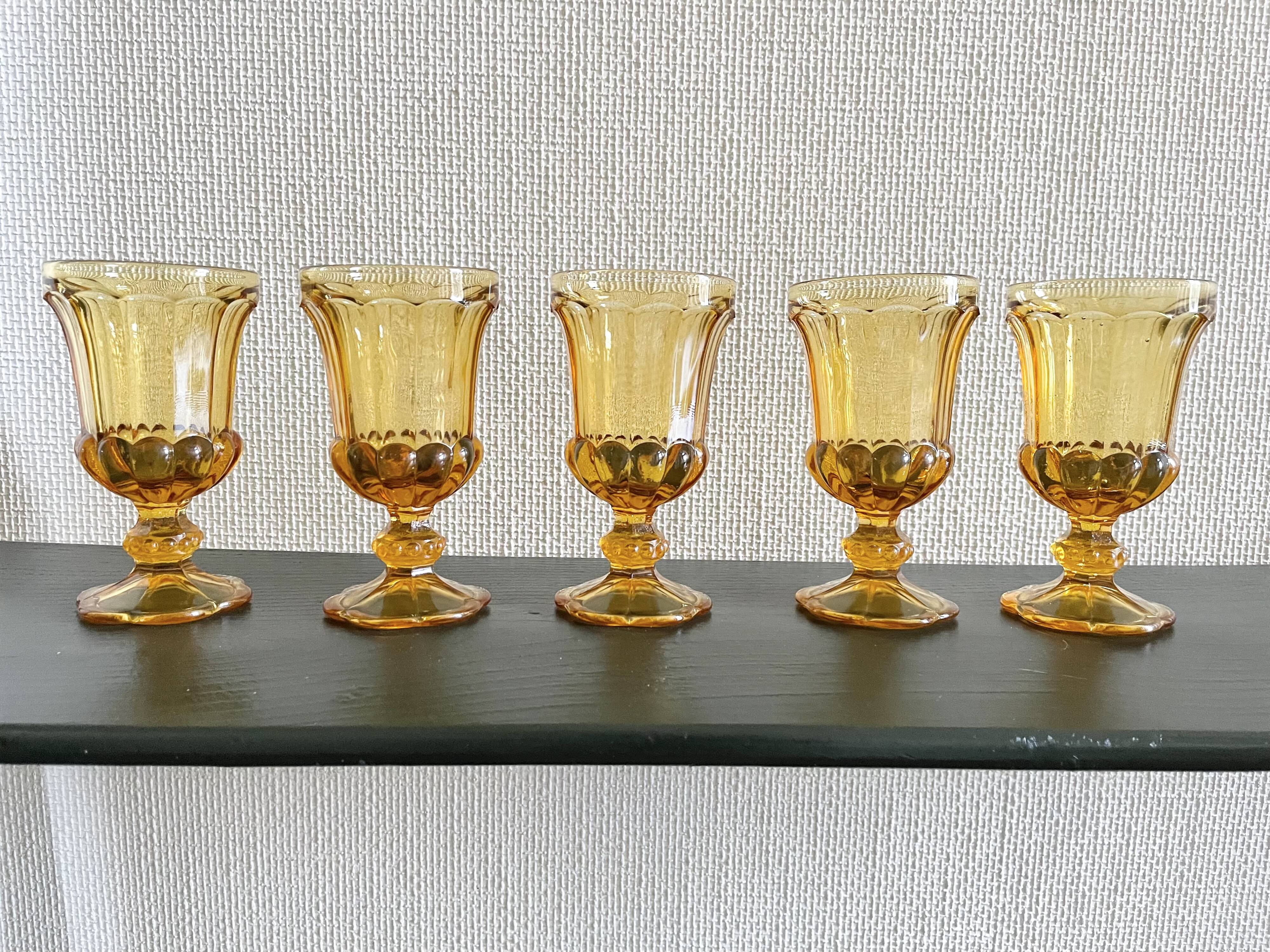 Verres ambrés
