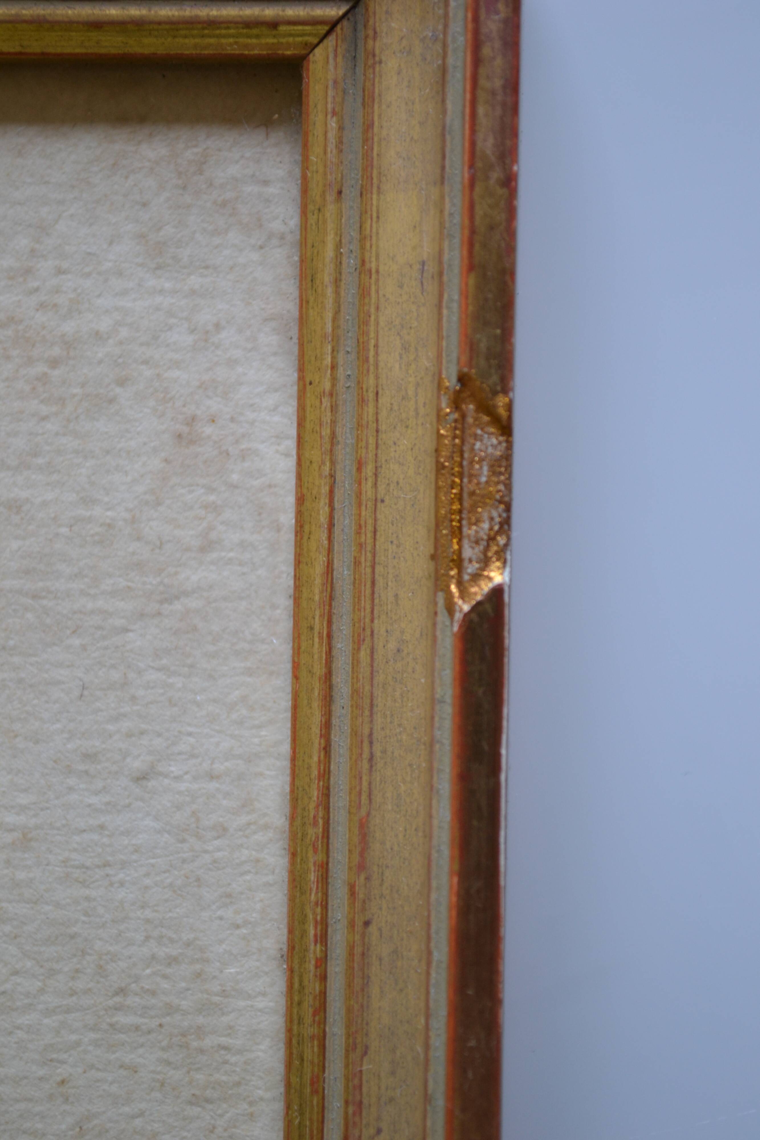 Martigues pond Old geographical map 18th century engraving 1764 by Bellin