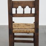 Antique Chair with Rope Seat
