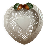 Woven ceramic nut bowl