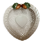 Woven ceramic nut bowl