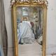 Large antique gilded mirror in Louis Philippe style