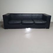 Wittmann leather sofa Camin by Paolo Piva