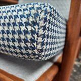 Fauteuil scandinave original Baczyk, années 1960, rénovation, teck.