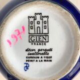 Gien ceramic vase