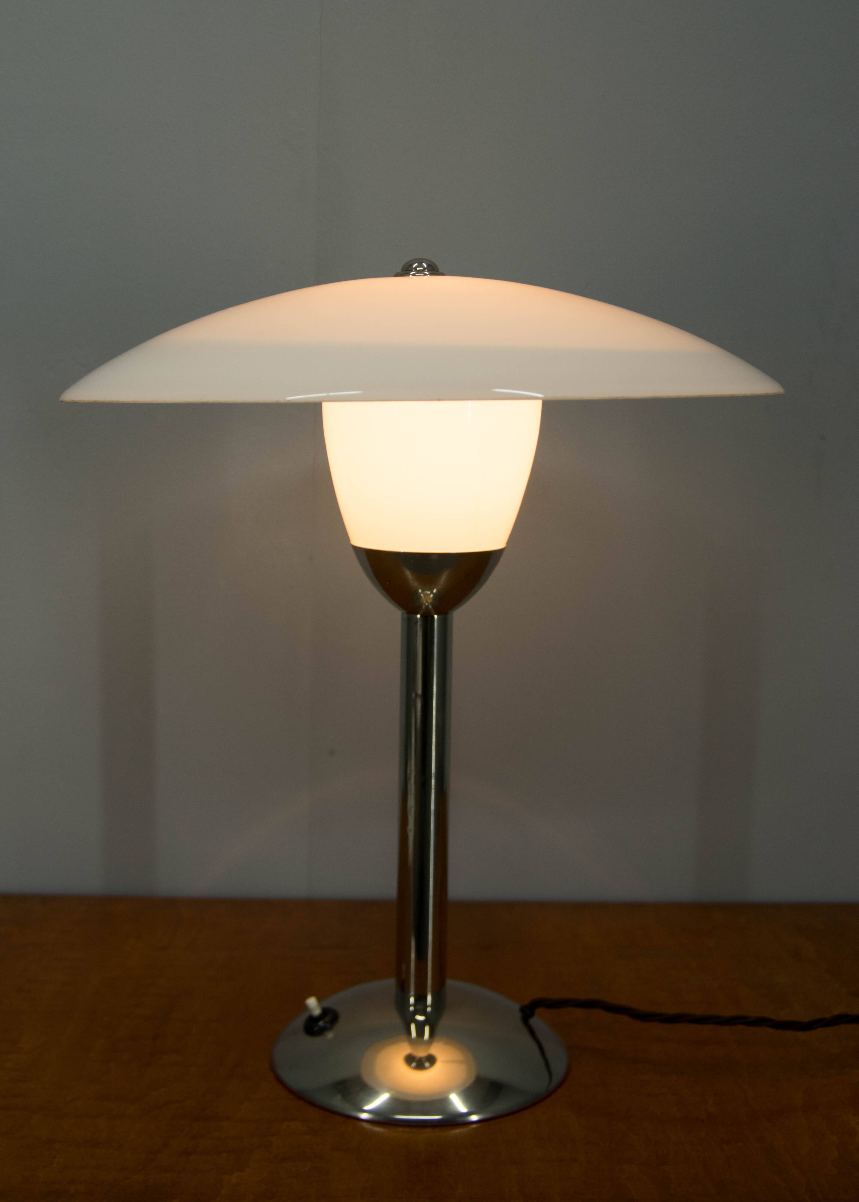 Rare Art Deco Table Lamp by Miloslav Prokop for Franta Anyz, 1930s