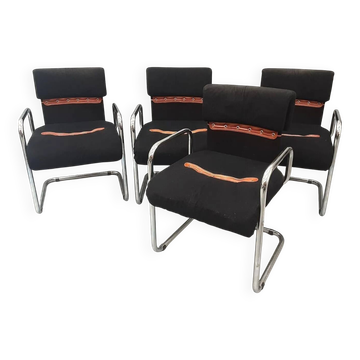 Chairs/armchairs Guido Faleschini for Hermes, 1970
