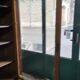 19th Century Walnut Library Display Cabinet with 1 Door