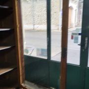 Vitrine bibliotheque 1 porte en noyer du XlXème siecle