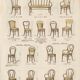 Black bentwood leather armchair