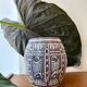 Italian ceramic vase – geometric decoration 1960s/70s