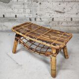 Rattan coffee table