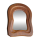 Mid-Century Anthroposophical wooden mirror, 1950s