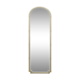1900 style laqué wood store mirror - 221x74cm