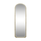 1900 style laqué wood store mirror - 221x74cm