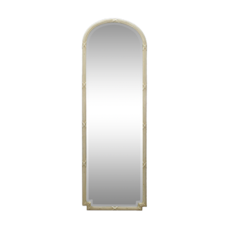 1900 style laqué wood store mirror - 221x74cm