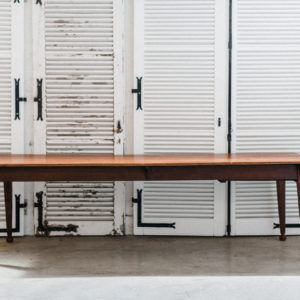 Wooden farm table - 12 people "Buis"